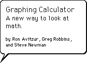 Apple's graphing application credits