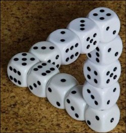 dice illusion