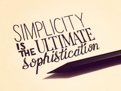 Simplicity quote by Leonard de Vinci